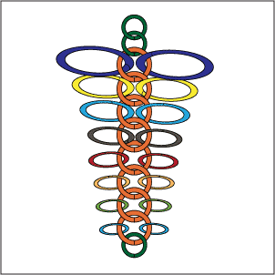 cascade earring chain step 7